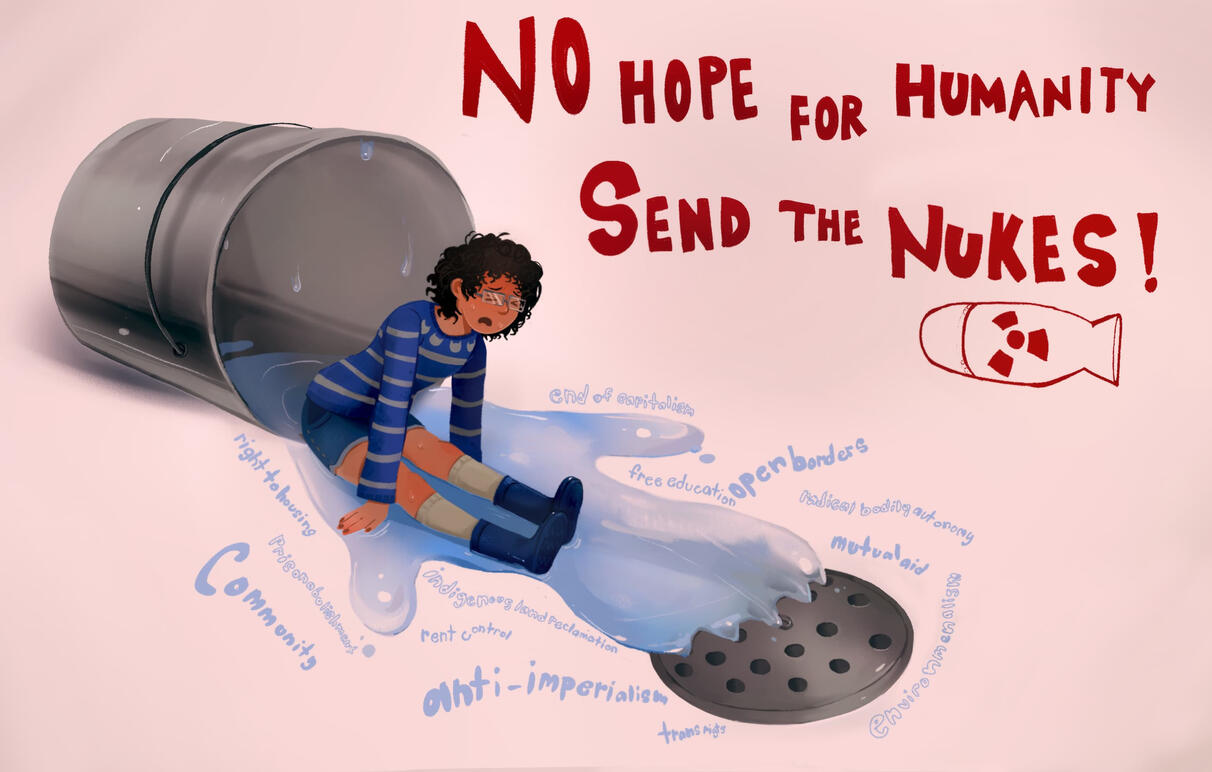 Down the Drain, Kicking the Bucket